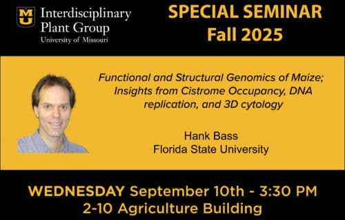 IPG Special Seminar – Dr. Hank Bass